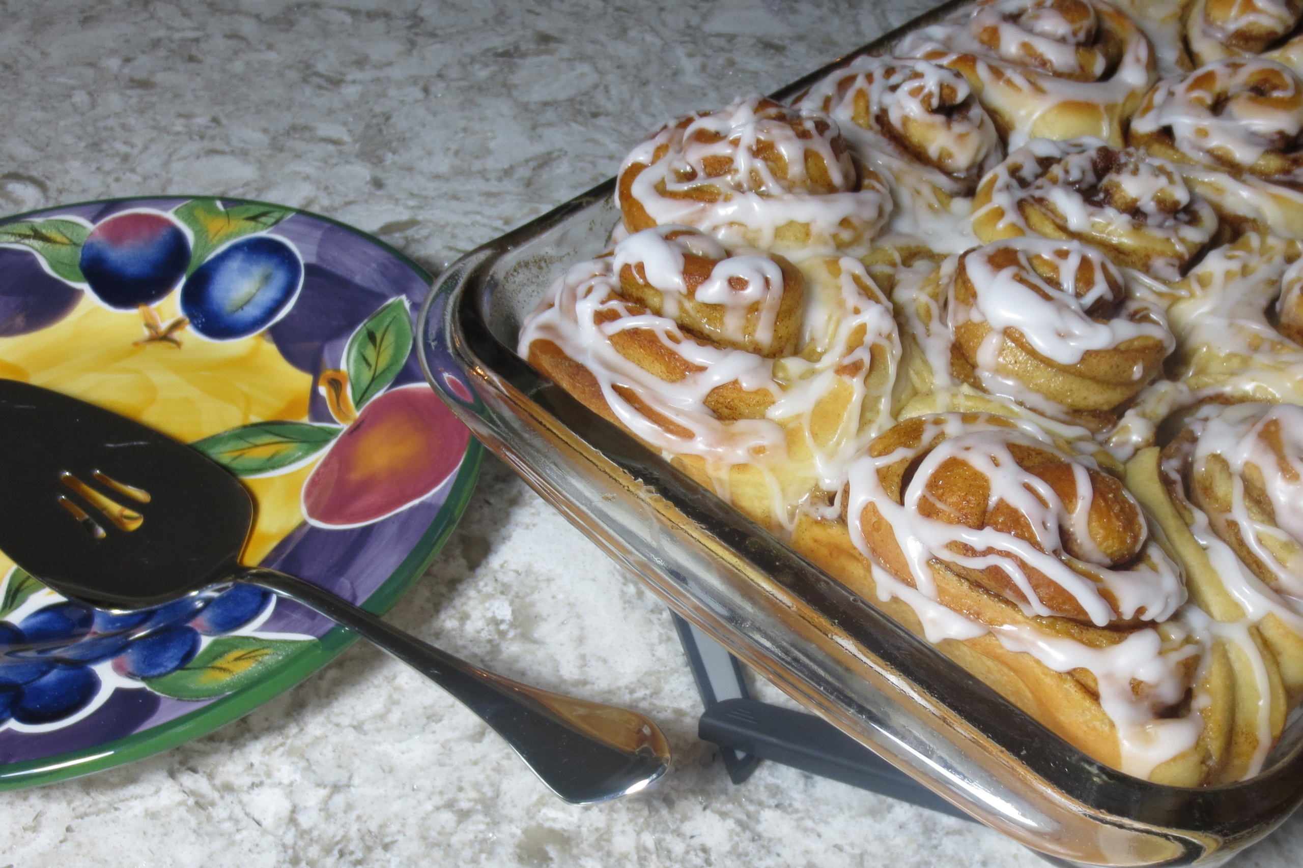 Mix these up the night before and then enjoy soft, pillowy, melt in your mouth cinnamon rolls straight out of the oven for breakfast.