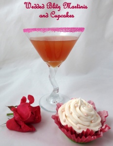 Wedded Blitz Martini and Cupcake2