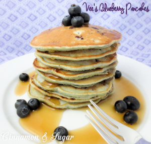 Vee's Blueberry Pancakes-