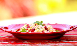 Onion, Corn & Tomato Salad