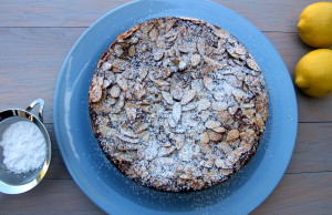 Lemon Scented Almond Flourless Cake