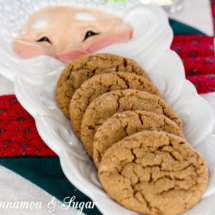 Ginger Crackle Cookies