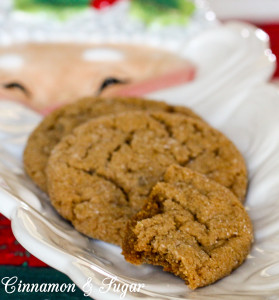 Ginger Crackle Cookies