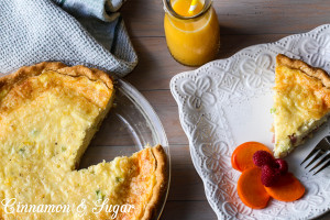 Ham & Gruyère Quiche