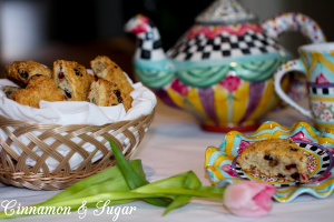 Cranberry Pecan Yogurt Scones are tender pastries with healthy yogurt replacing some of the butter making these a bit lighter than traditional scones.