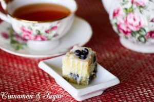 Blueberry Muffin Bars are a light, delicate cake packed full of fresh, juicy blueberries, then topped with a vanilla drizzle, they are perfect for making ahead for any occasion …like breakfast, snack, or dessert! 