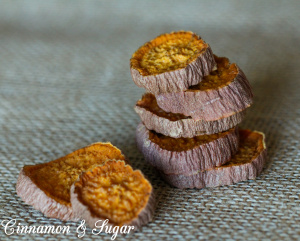 Toss Across Sweet Potato Chip dog treats are easy-peasy homemade treats your dog will love. They're so quick and simple, even novice bakers can make them.