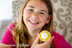 Sweet-tart lemony filling nestled in mini shortbread crusts make these Lemon Tarts the perfect size to serve for a light dessert or afternoon tea. Recipe shared with permission granted by Krista Davis, author of THE DIVA SERVES HIGH TEA.