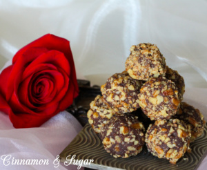Kentucky Derby Bourbon Truffles combine creamy dark chocolate with crunchy shortbread, smooth bourbon, and buttery pecans for a candy you won't soon forget!