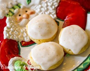 Missy's Eggnog Cookies are so simple to make even a beginning cook will wow their friends and family with this very easy but delicious holiday treat!