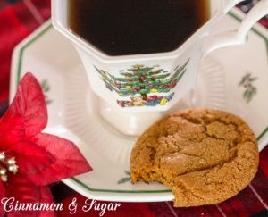 Vicki's Molasses Spice Cookies are delicious treats that bring an incredibly delightful smell to your kitchen and will instantly put you in the holiday mood