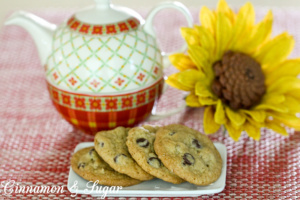 The Cogburn Hotel's Chocolate Chip Pecan Cookies combine rich cookie dough with creamy chocolate chips & buttery pecans for a satisfying treat.