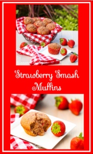 With less than 180 calories per muffin, these Strawberry Smash Muffins are a guilt-free indulgence with delicious flavor and a satisfying moist richness!