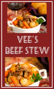 Recipe was handed down to the author by her grandmother. Hearty & full of flavor, this Beef Stew will satisfy appetites, providing warmth and nourishment!