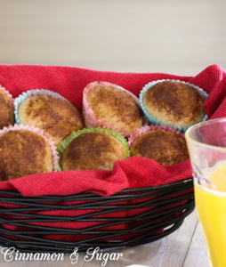 A breeze to mix up, Applesauce Mini Muffins are fun bites of apple and cinnamon yumminess and perfect for little hands to hold.