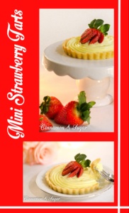 Mini Strawberry Tarts are flaky, buttery crusts which provide the perfect platform for the rich, creamy custard & garnished with juicy, sweet strawberries. 