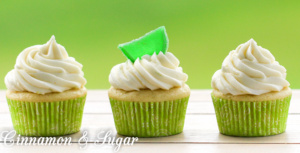 Key Lime Cupcakes are tender and moist, flavored with lime zest while the generous amount of rich buttercream tops them off with a zingy creaminess.