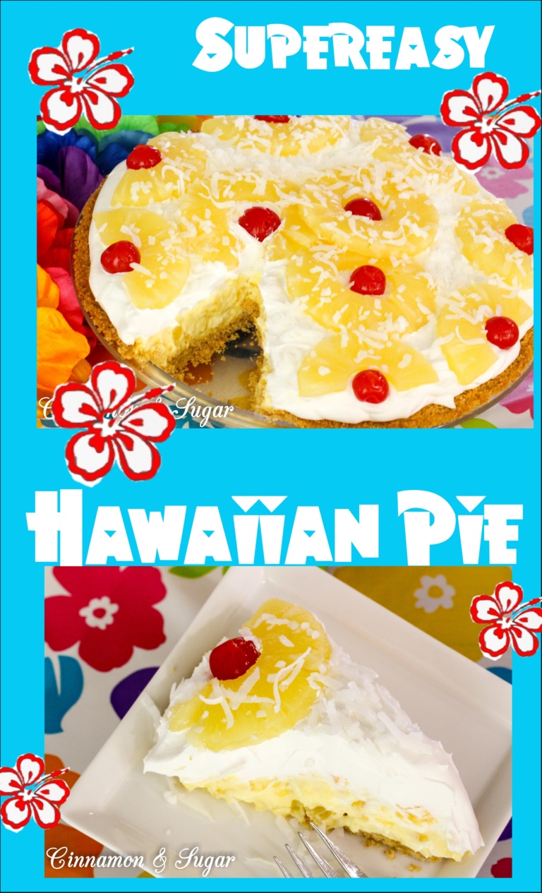 Supereasy Hawaiian Pie Cinnamon and Sugar
