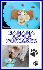 Even though these are a special treat for your favorite pup, Banana-Apple Pupcakes will appeal to humans as well with their fruity, whole-grain goodness!