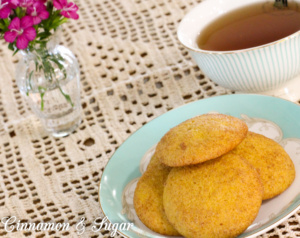 These Pumpkin Snickerdoodle Cookies are crispy on the outside but tender on the inside. The perfect combination of textures and flavors!