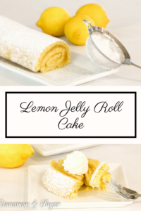 Lemon sponge cake that is quick to bake up then filled with luscious lemon curd, Lemon Jelly Roll Cake will be the star of any dessert table.