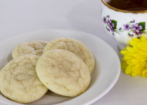 Quick No-Chill Sugar Cookies uses plenty of vanilla for flavor and bake up soft. Perfect with a cup of hot tea or coffee, or add fun frosting & sprinkles. 