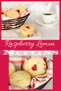 Using plenty of fresh raspberries, these Raspberry Lemon Muffins have a sunny burst of flavor thanks to fresh lemon juice and lemon zest! 