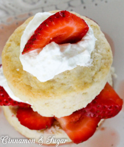 Easy Strawberry Shortcake is almost as quick as buying pre-packaged shortcakes. Using only 3 ingredients for the shortcake and fresh strawberries and cream, you'll make this all summer long! 
