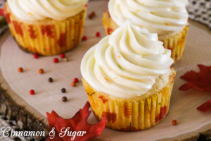 With the unexpected addition of citrus IPA, these decadent cream cheese frosting topped Hoppy Cupcakes have a refreshing orange & lime flavor!