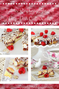 Raspberry-Almond Deep-Dish Coffee Cake uses both fresh raspberries & raspberry jam with a fuss-free batter allowing you to get it on the table quickly.