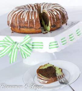 Relying on a boxed mix and convenience items and just in time for the holidays, Chocolate Pistachio Cake is a delectably luscious dessert that will impress! 