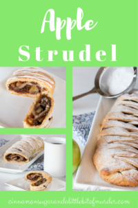 This Apple Strudel uses a couple unusual ingredients but the results are nothing but amazingly delicious! Sour cream and butter create the perfect flaky crust while crushed ginger cookies add body and a yummy flavor to the apple filling.