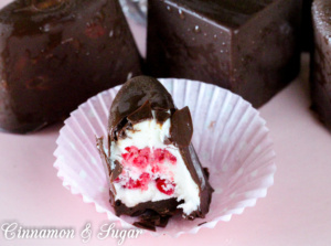 Frozen Cheesecake Bites - Ice Cube Tray!