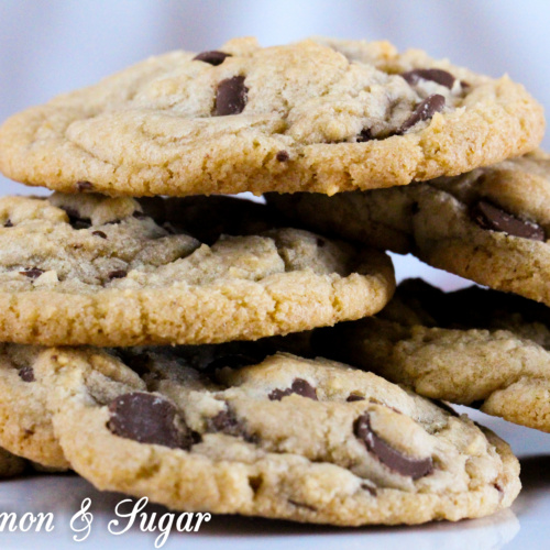 Hope's Favorite Chocolate Chip Cookies - Cinnamon and Sugar