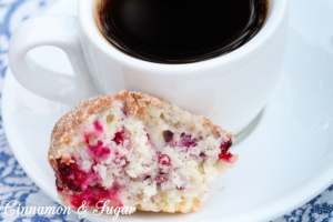 Not only are these blackberry muffins super quick and easy to mix up, they are utterly delicious from the crunchy, cinnamon-y topping to the jammy pieces of tart blackberries baked into the sweet, light-crumbed bread.