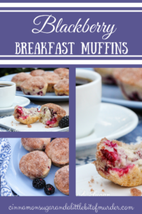 Not only are these blackberry muffins super quick and easy to mix up, they are utterly delicious from the crunchy, cinnamon-y topping to the jammy pieces of tart blackberries baked into the sweet, light-crumbed bread.