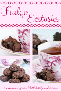 Mixing up in a saucepan using a very generous amount of chocolate, Fudge Ecstasies are the ultimate chocolatey, easy-peasy cookies that are super yummy. You will have your friends and family begging for them year-round! 