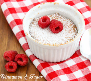 Soufflé à l'Orange is an easy-to-make, airy dessert that isn't overly sweet. The added crunch of buttery sugar around the edges provides additional texture. 