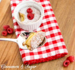 Soufflé à l'Orange is an easy-to-make, airy dessert that isn't overly sweet. The added crunch of buttery sugar around the edges provides additional texture. 