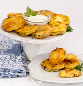 Viola's Fried Zucchini uses simple ingredients to complement farm-fresh summer squash, making them a fun appetizer to serve to family and friends.
