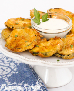 Viola's Fried Zucchini uses simple ingredients to complement farm-fresh summer squash, making them a fun appetizer to serve to family and friends.