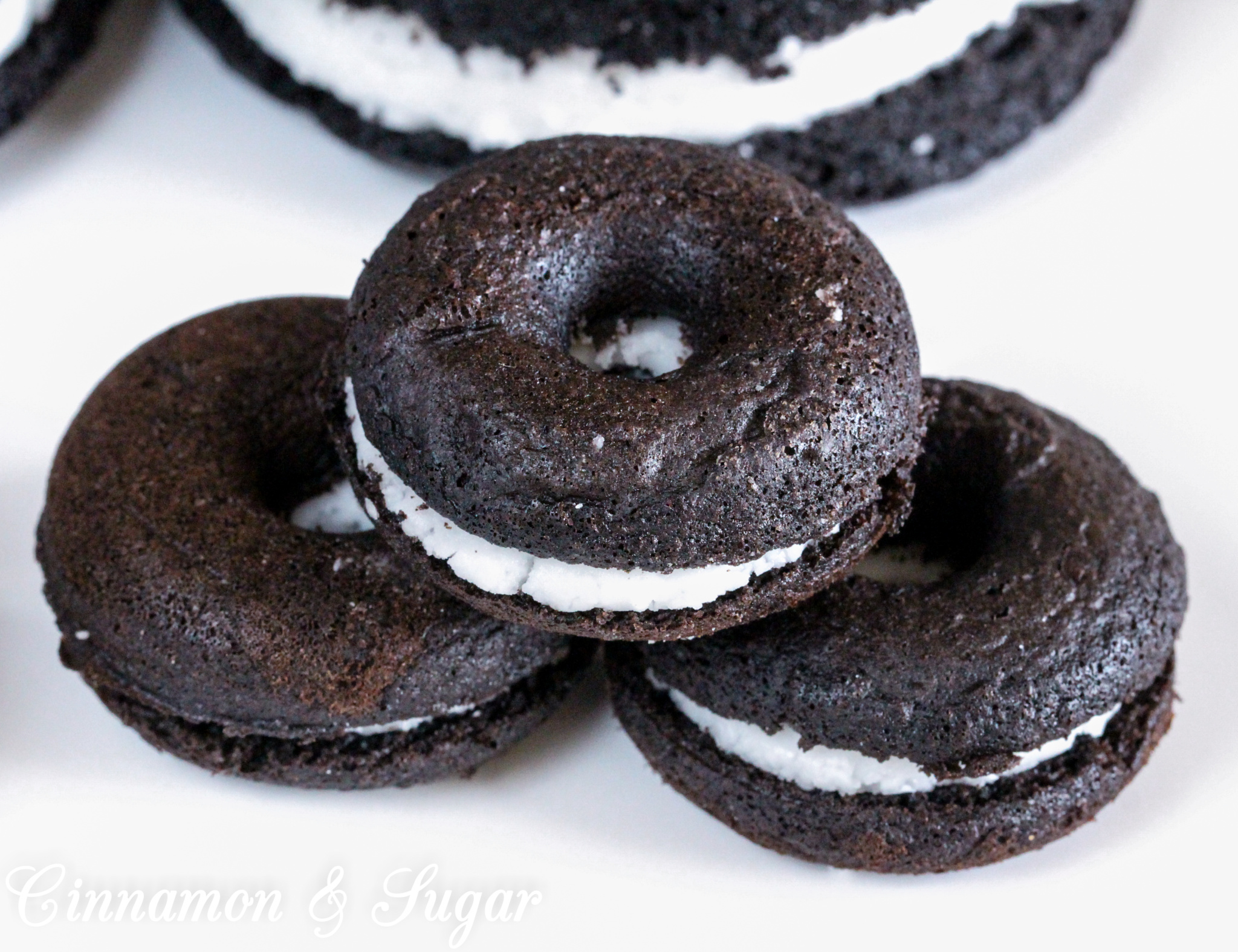BlackandWhites Baked Donuts Cinnamon and Sugar