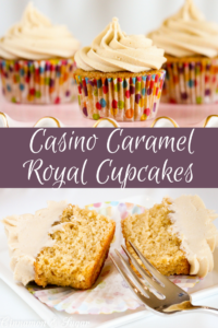 Casino Caramel Royale Cupcakes uses dark brown sugar to bring caramel notes to both the moist, substantial cupcakes and the rich frosting. 