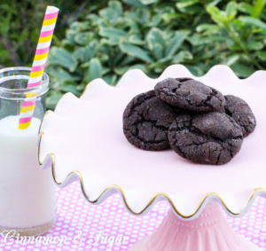 Double Chocolate Chili Cookies have a bit of hot spice that adds to the depth of the chocolate. Chocolate chips adds a burst of flavor to each bite.