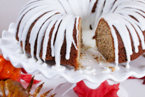 Six spices combine to infuse Chai Spice Cake with delicious flavor. With a generous drizzle of Cream Cheese Glaze, this showstopper will wow your guests! 