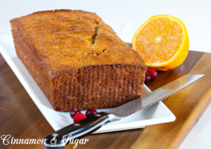 Tart cranberries, zingy orange zest and orange juice and crunchy walnuts combine to create delectable Cranberrry Orange Bread. Recipe created by Maddie Day, author of cozy mystery MURDER ON CAPE COD.