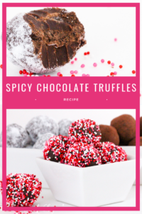 Spicy Chocolate Truffles use convenient ingredients to create a delicious candy that's perfect for gifting to family and friends for any special occasion!