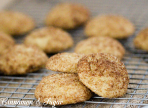 Pumpkin Chai Spiced Snickerdoodles are softer than your typical snickerdoodle, but so much more flavorful thanks to the blend of warm chai spices. Recipe shared with permission granted by Leslie Budewitz, author of CHAI ANOTHER DAY.