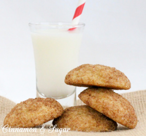 Pumpkin Chai Spiced Snickerdoodles are softer than your typical snickerdoodle, but so much more flavorful thanks to the blend of warm chai spices. Recipe shared with permission granted by Leslie Budewitz, author of CHAI ANOTHER DAY.