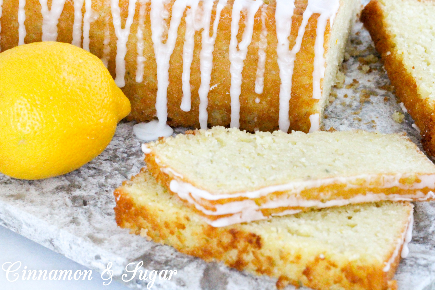 Lemon Lavender Cake Cinnamon and Sugar